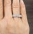 Modern 4.69 Ct Oval Diamond Eternity Band Size 7.5 For Sale - Image 3 of 9