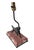This striking vintage accent lamp beautifully blends classic sporting art with functional illumination. At its centerpiece...