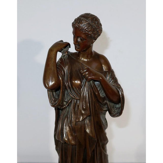 C. Sauvage after Praxitèle, Diane de Gabies, Early 1800s, Bronze For Sale - Image 4 of 18