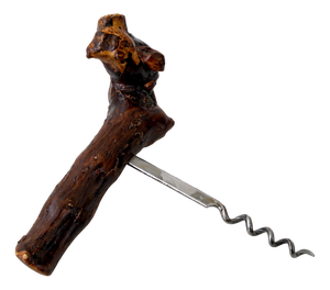 French Grapewood Corkscrew from Laurent Siret, 1940s