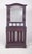 Portuguese Coat Rack with Tiles and Mirror, 1920s For Sale - Image 6 of 8