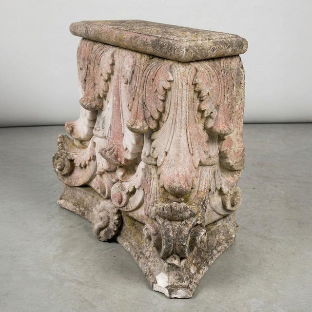 Corinthian Stone Capitals, 1800s, Set of 4 For Sale - Image 17 of 18