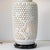 Ceramic Pair Reticulated Blanc De Chine Porcelain Ginger Jar Lamps For Sale - Image 7 of 12