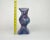 Kent Potteries FleshPot Blue Sculptural Vase For Sale - Image 9 of 10