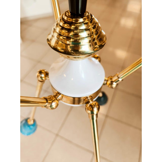 Mid-Century Sputnik 6-Light Ceiling Pendant For Sale - Image 17 of 18