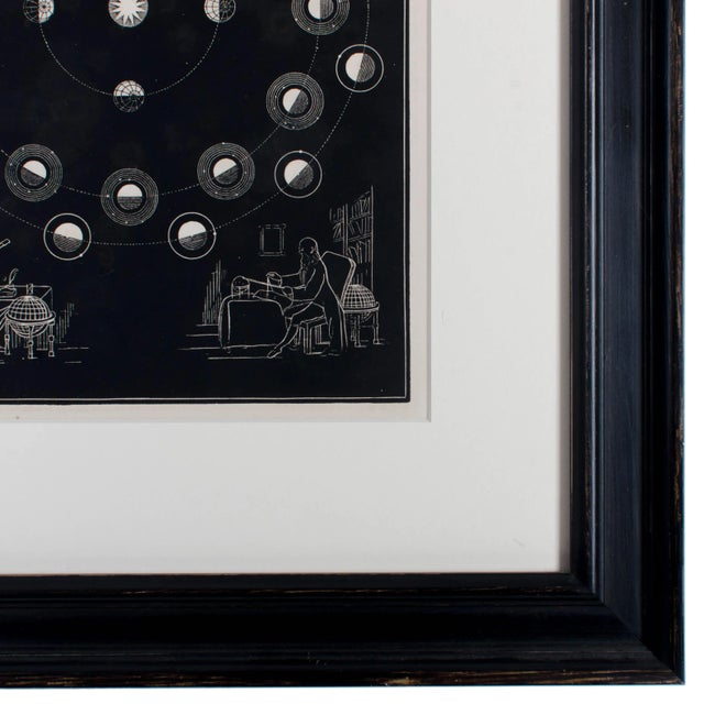 c.1848 Asa Smith Astronomical Print For Sale - Image 4 of 4