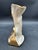 Figurative Vintage Vase Pearlescent With Gold Calla Lily Hollywood Regency 22k Gold 7" For Sale - Image 3 of 12