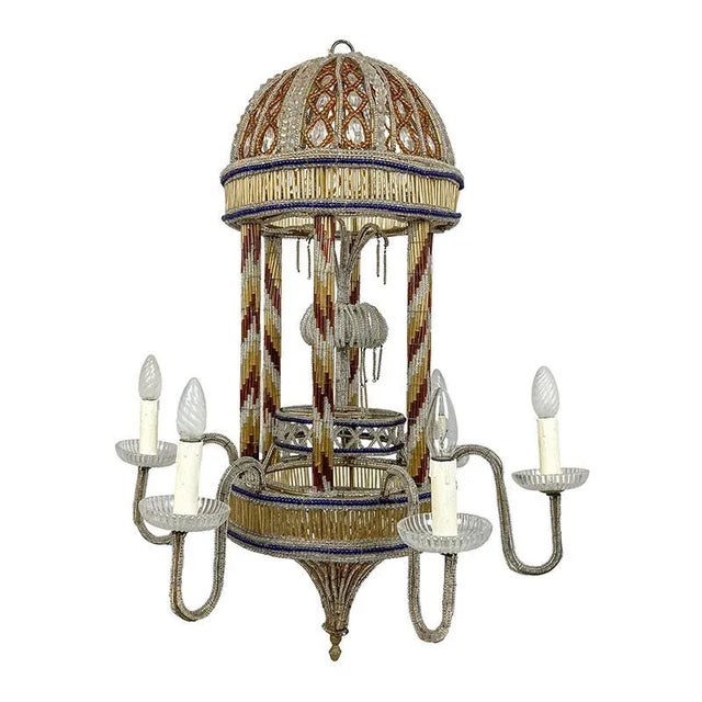Eastern Murano Glass Lantern For Sale - Image 12 of 12