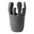 Crown Vase in Gray For Sale