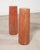 Mid 20th Century Mario Bellini Colonnato Persian Red Travertine Glass Dining Table For Sale - Image 5 of 18
