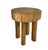1980s African Vintage Carved Wood Milk Stool Hehe Gogo People Tanzania 13" H For Sale - Image 5 of 5