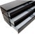 Modern Cube Sideboard with Drawers in Black High Gloss Wood from Interlübke For Sale - Image 3 of 12