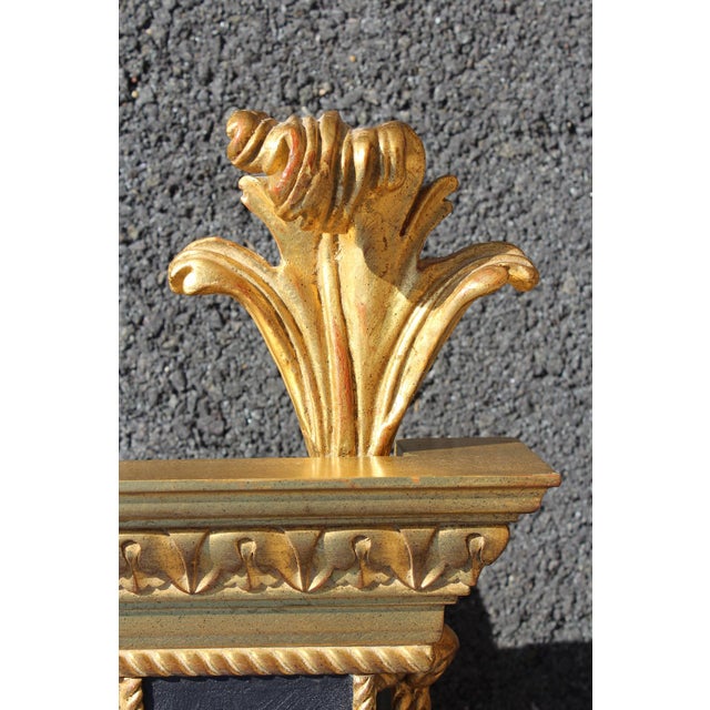 Carvers' Guild Heraldic Pavilion Mirror Designed by Carol Canner For Sale - Image 13 of 18