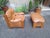 Set of Bergere Artona Armchair and Ottoman in Caramel Leather by Afra and Tobia Scarpa for Maxalto, 1970s For Sale - Image 13 of 13