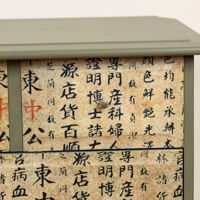 Stag Minstrel Drawers with Chinese Calligraphy, 1960 For Sale - Image 10 of 17