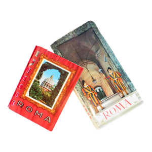 1950s Rome Souvenir Photo Books, Pair