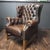 Vintage Chesterfield Wingback Club Chair, 1970s For Sale - Image 17 of 17