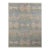 Rug & Kilim’s Scandinavian Style Rug in Green, Blue and Beige Geometric Pattern - 5x7 For Sale