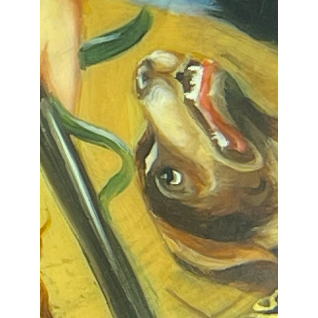 Fedoskino Russian Lacquer Box a Shchetinina Signed Hunter Dog Art Mint Vintage For Sale - Image 10 of 12