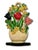 Hard to Find 1930s Hubley MFG Co. Tulips & Hyacinths Flower Basket Cast Iron Doorstop in Pristine Cond. For Sale - Image 10 of 18