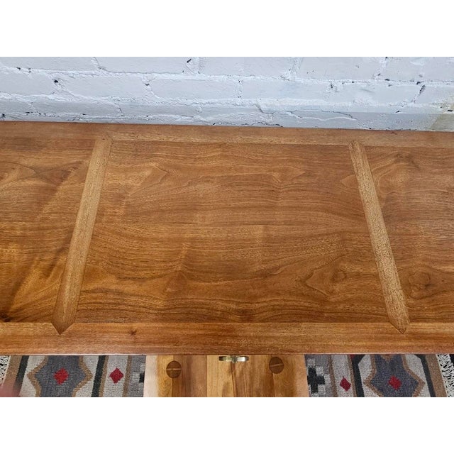 Wood Mid-Century Console Table / Desk by Edward Wormley for Dunbar For Sale - Image 7 of 18