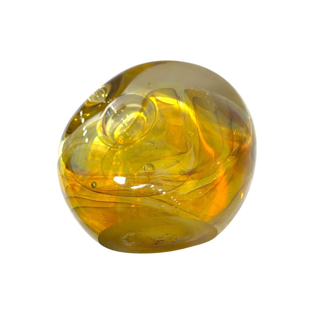 Sylvia Vigiletti (1933-2020) Studio Glass Paperweight, Corning Museum of Glass, Detroit Institute of Art For Sale - Image 13 of 14