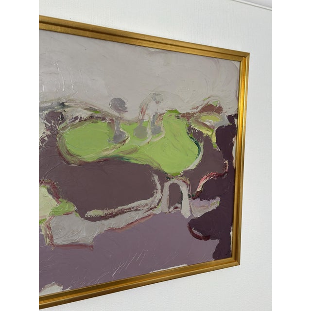 Rolf Magnusson, Waves of Color, 1960s, Oil on Canvas, Framed For Sale - Image 15 of 18