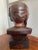 Hand-Carved Wood Bust of Ho Chi Minh by Thanh Lê For Sale - Image 6 of 8