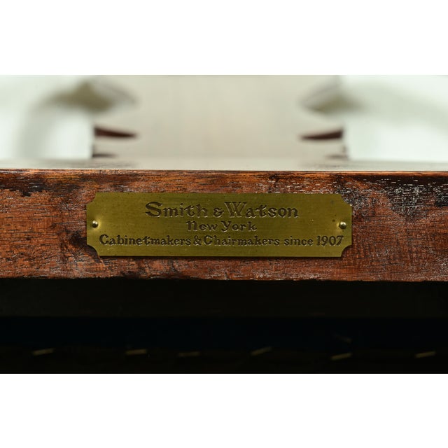 Smith & Watson Georgian Carved Mahogany Dining Chairs, Set of Four For Sale - Image 13 of 14