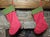 Set of 2 Vintage Festive Christmas Stockings For Sale - Image 16 of 18