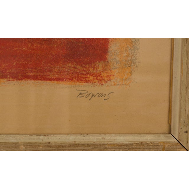Beige Bo Yson Sjöberg, Southern European Woman 35/260, 1960s, Lithograph For Sale - Image 8 of 12