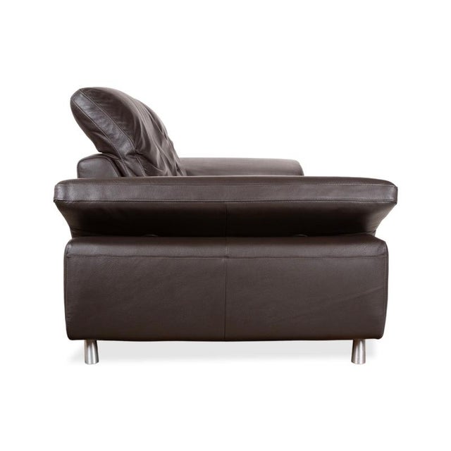 Three-Seater Sofa in Leather from Willi Schillig For Sale - Image 12 of 15
