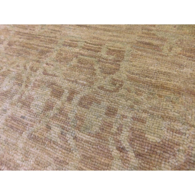 Vintage Hand-Knotted Indo Moroccan Wool Rug. For Sale - Image 11 of 18