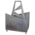 1960s Modern Aluminum Magazine / Log Holder Rack For Sale - Image 11 of 11