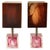 Cubic Pink Glass Table Lamps from Poliarte, 1960, Set of 2 For Sale - Image 12 of 12
