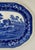 A richly colored antique Copeland Spode “Tower” platter dated March 1903, featuring vivid cobalt blue transferware...