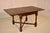 Brown Circa 1900 English Oak Table With Two Draw-Leaves For Sale - Image 8 of 9