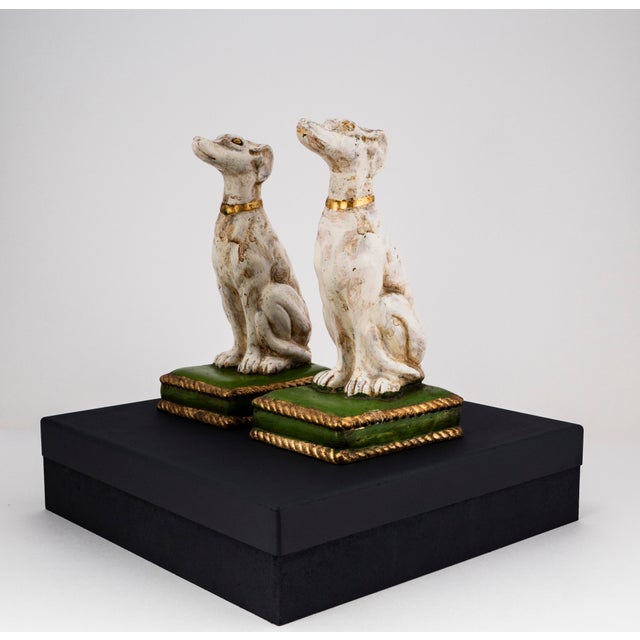 Vintage Greyhound Sculptures, Italy, 1960s-1970s, Set of 2 For Sale - Image 14 of 18
