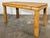 Vintage Chunky Split Reed Bamboo Table For Sale - Image 4 of 11