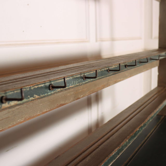 Brown English Painted Pot Board Dresser For Sale - Image 8 of 15