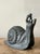 Gray Vintage Boho Lead Snail For Sale - Image 8 of 10