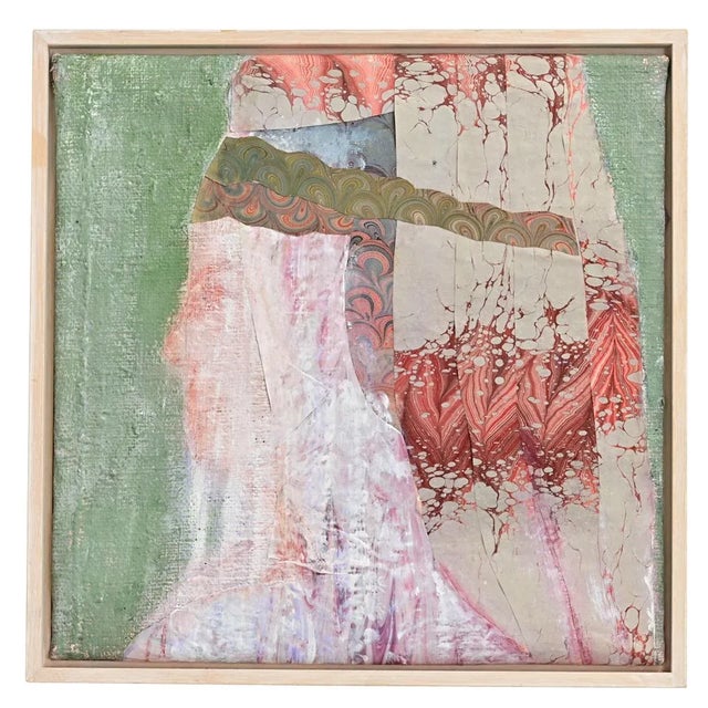 Textile Dutch Contemporary Mixed Media Painting For Sale - Image 7 of 7