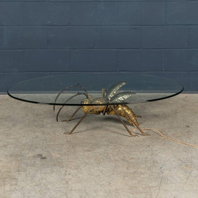 Vintage French Illuminating Coffee Table by Henri Fernandez c.1970 For Sale - Image 6 of 18