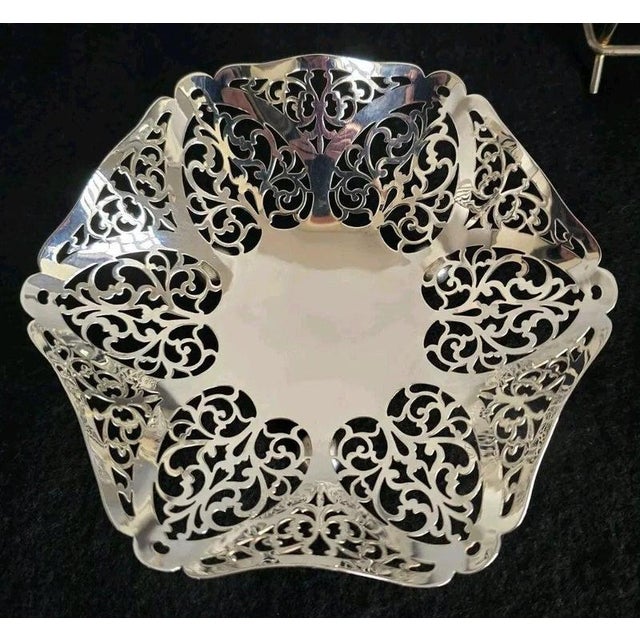 Art Deco Sterling Silver Trinket Dish by William Adams, 1932 For Sale - Image 13 of 18