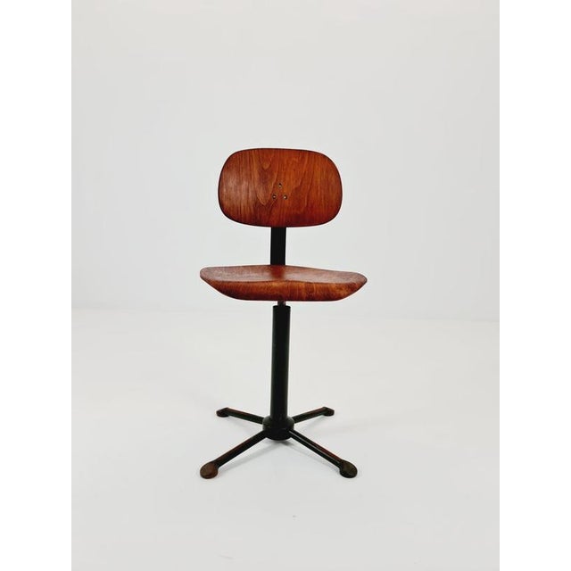 Bauhaus Office Chair in Wood by Drabert, 1930s For Sale - Image 4 of 18