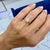 14k Yellow Gold 1.58ctw Lab Grown Round Diamond Hidden Halo Engagement Ring, Size 5.5 For Sale - Image 10 of 10