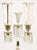 Baccarat 19th Century Italian Crystal Candelabras in Baccarat Crystal, Set of 2 For Sale - Image 4 of 6