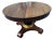 Handsome Antique American Empire Mahogany Round Pedestal Table For Sale