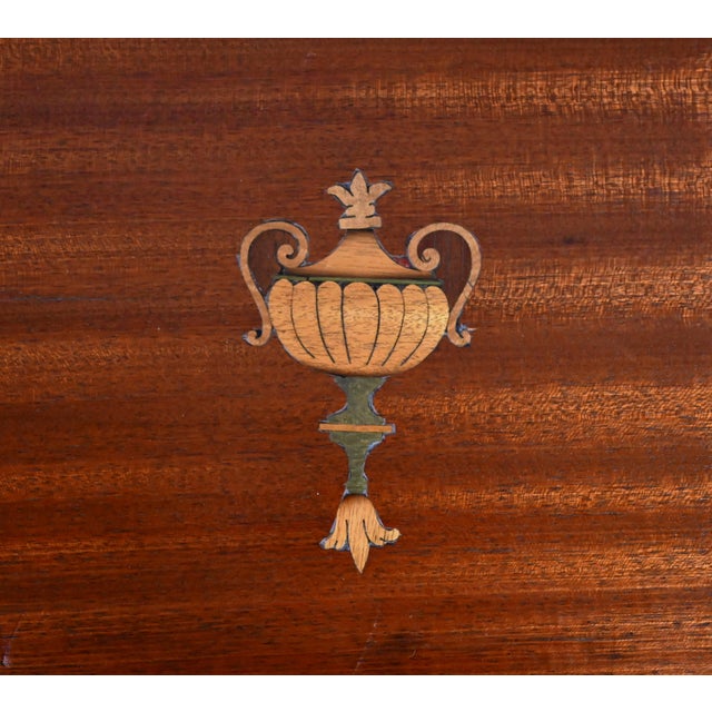 1920s Mahogany Game Console Table, 1920s For Sale - Image 5 of 18