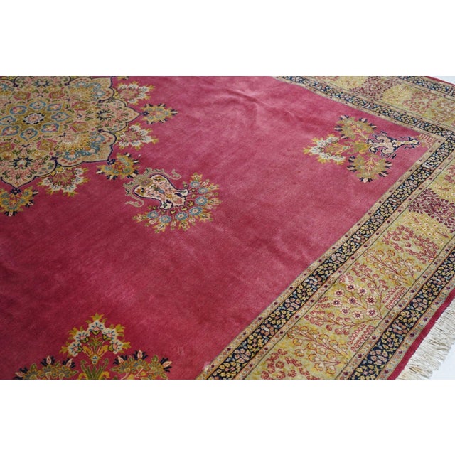 Traditional Antique Tabriz Rug 7'11'' X 11'2'' For Sale - Image 3 of 8